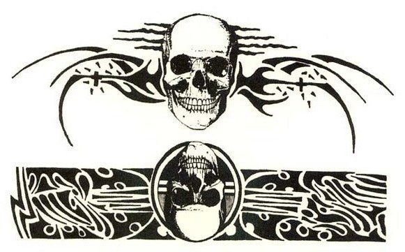 Tattoo Tribal Skull. Cut Files for Cricut. Clip Art Silhouettes eps, Svg,  Pdf, Png, Dxf, Jpeg. - Etsy